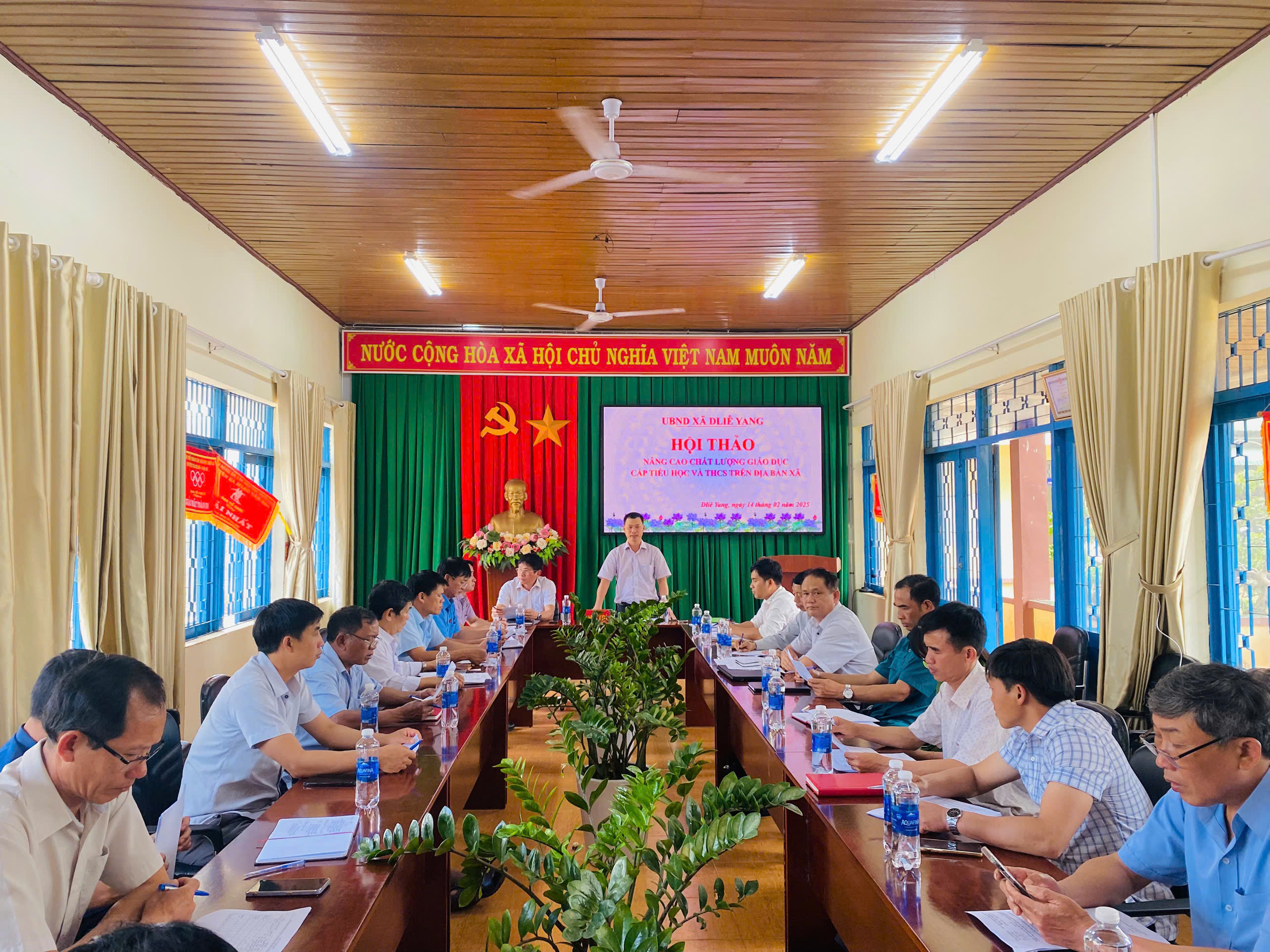 Hội thảo “Nâng cao chất lượng giáo dục cấp Tiểu học và Trung học cơ sở” trên địa bàn xã Dliê Yang